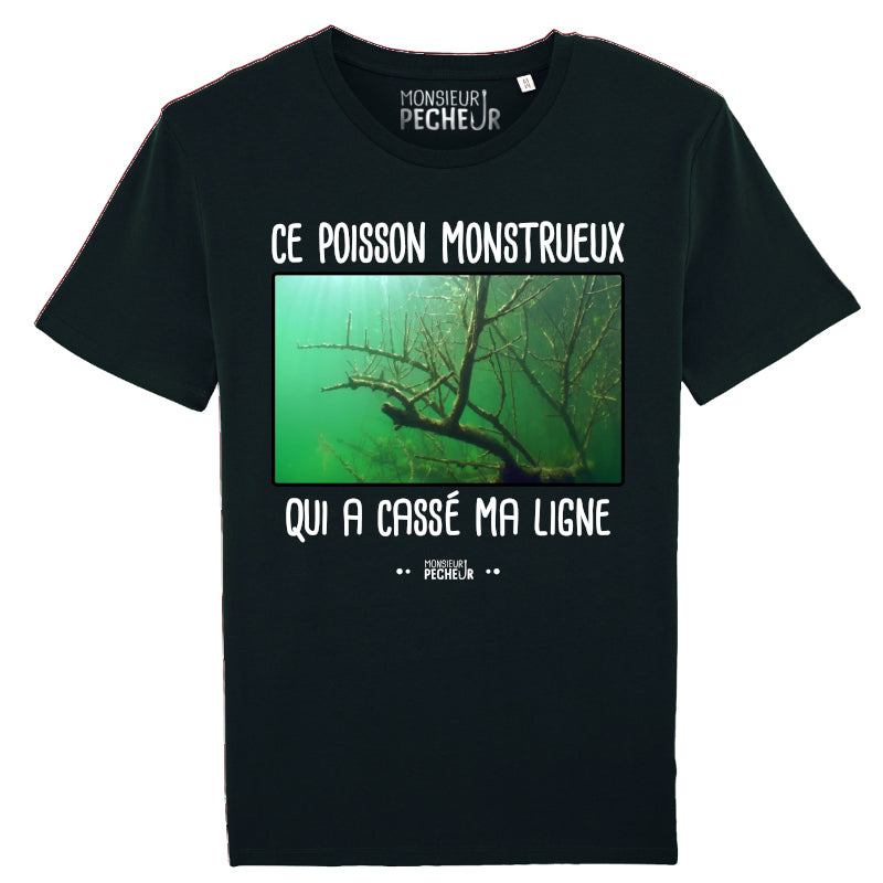 Tshirt humour pêche - Ce poisson monstrueux