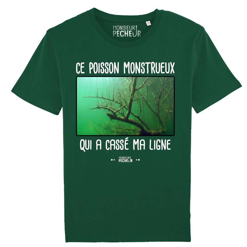 Tshirt humour pêche - Ce poisson monstrueux