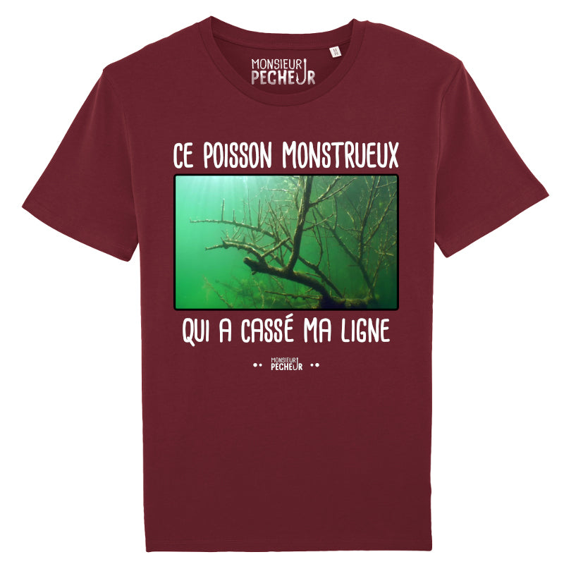 Tshirt humour pêche - Ce poisson monstrueux