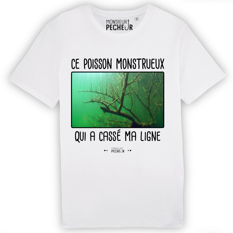 Tshirt humour pêche - Ce poisson monstrueux