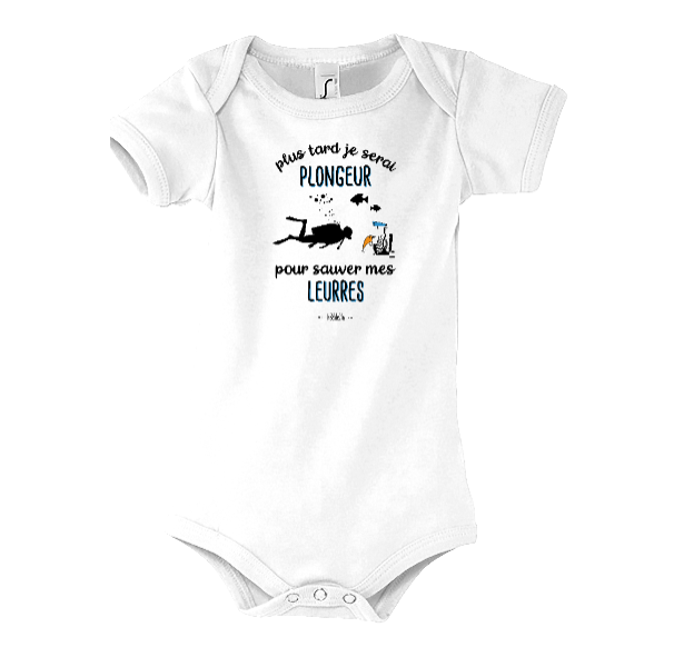 Body Bébé - Plus tard je serais plongeur
