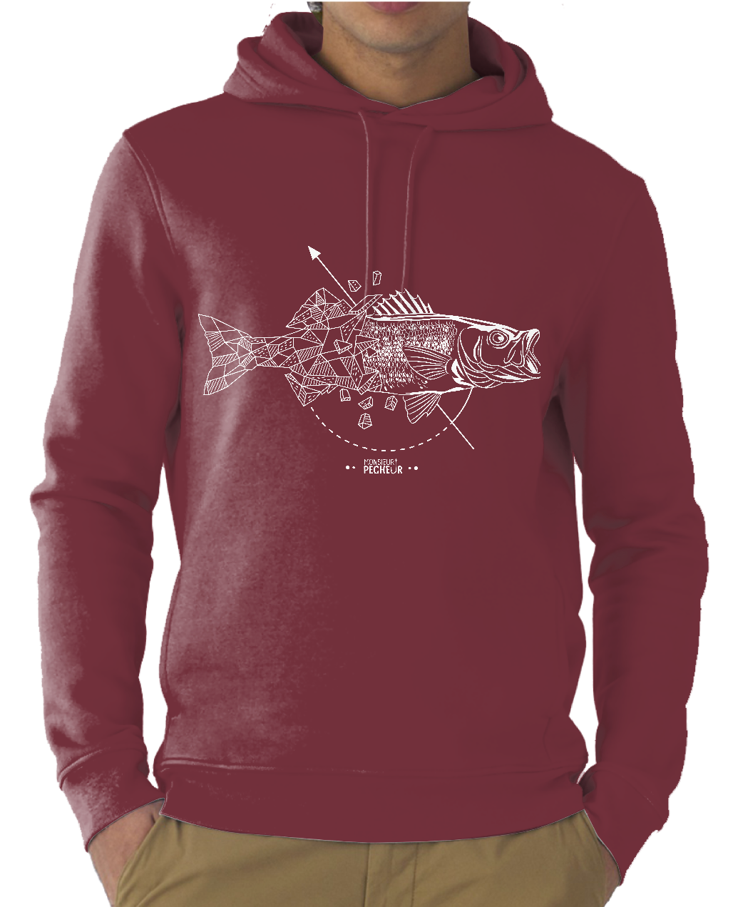 Sweat capuche Big Moustaches - pêche silure - cadeau pêcheur – Monsieur Pêcheur Sweat capuche Big Moustaches - pêche silure - cadeau pêcheur – Monsieur Pêcheur