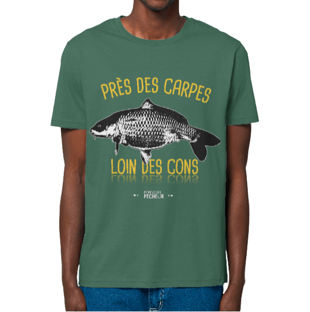 T-Shirt Près des carpes, loin des cons