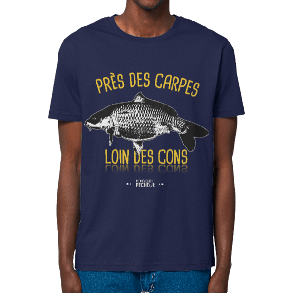 T-Shirt Près des carpes, loin des cons