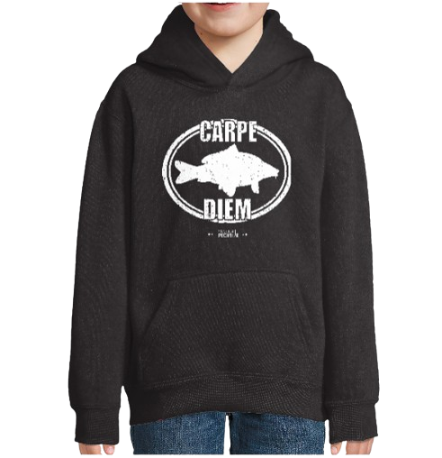 Sweat à capuche enfant Carpe Diem