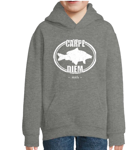 Sweat à capuche enfant Carpe Diem