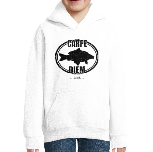 Sweat à capuche enfant Carpe Diem