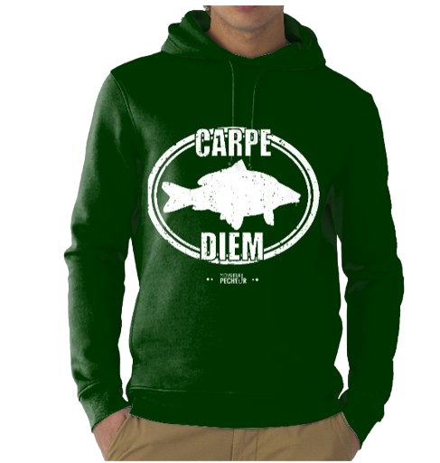 Sweat Capuche Carpe Diem