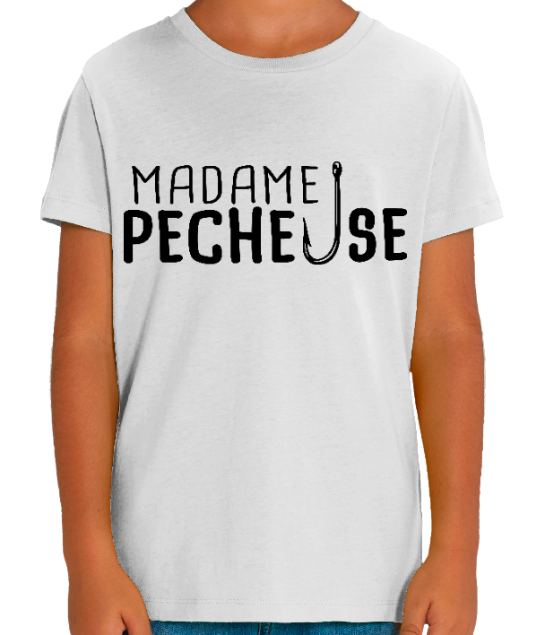 T-shirt enfant Madame Pêcheuse