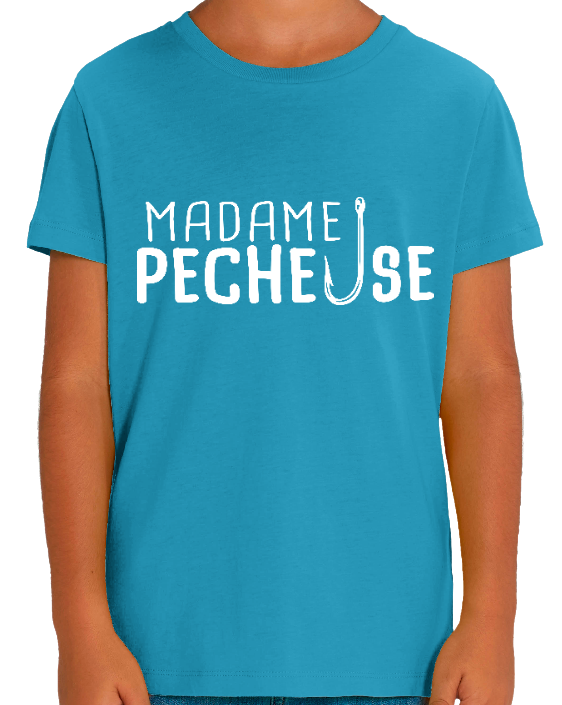 T-shirt enfant Madame Pêcheuse