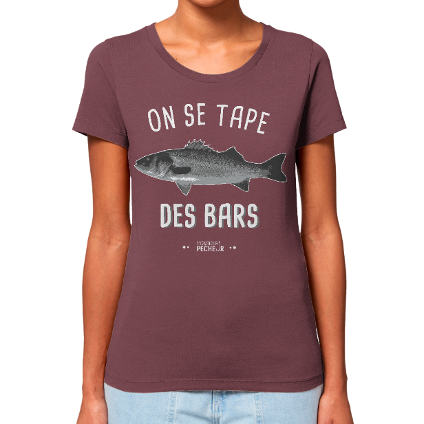 T-shirt Femme On se tape des bars
