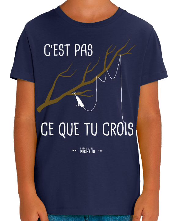 T-shirt enfant C'est pas ce que tu crois