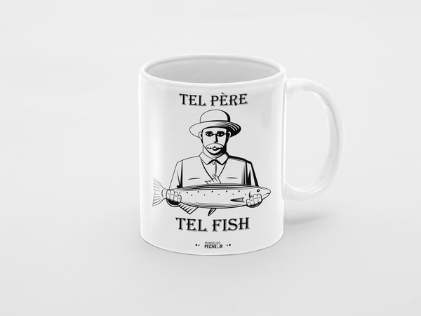 Mug Tel père tel fish