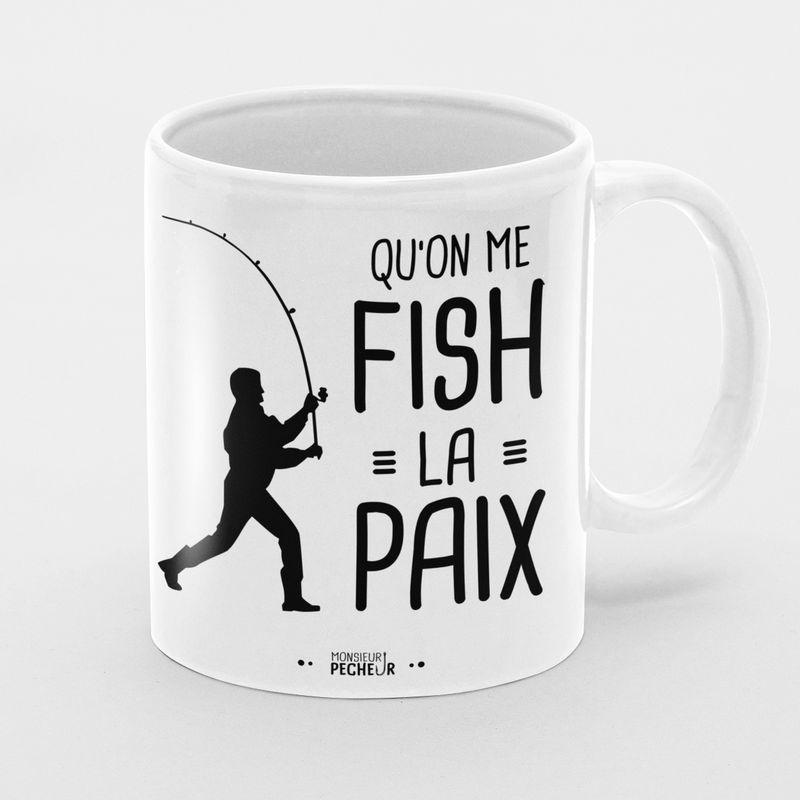Mug Le travail ou la pêche – Monsieur Pêcheur