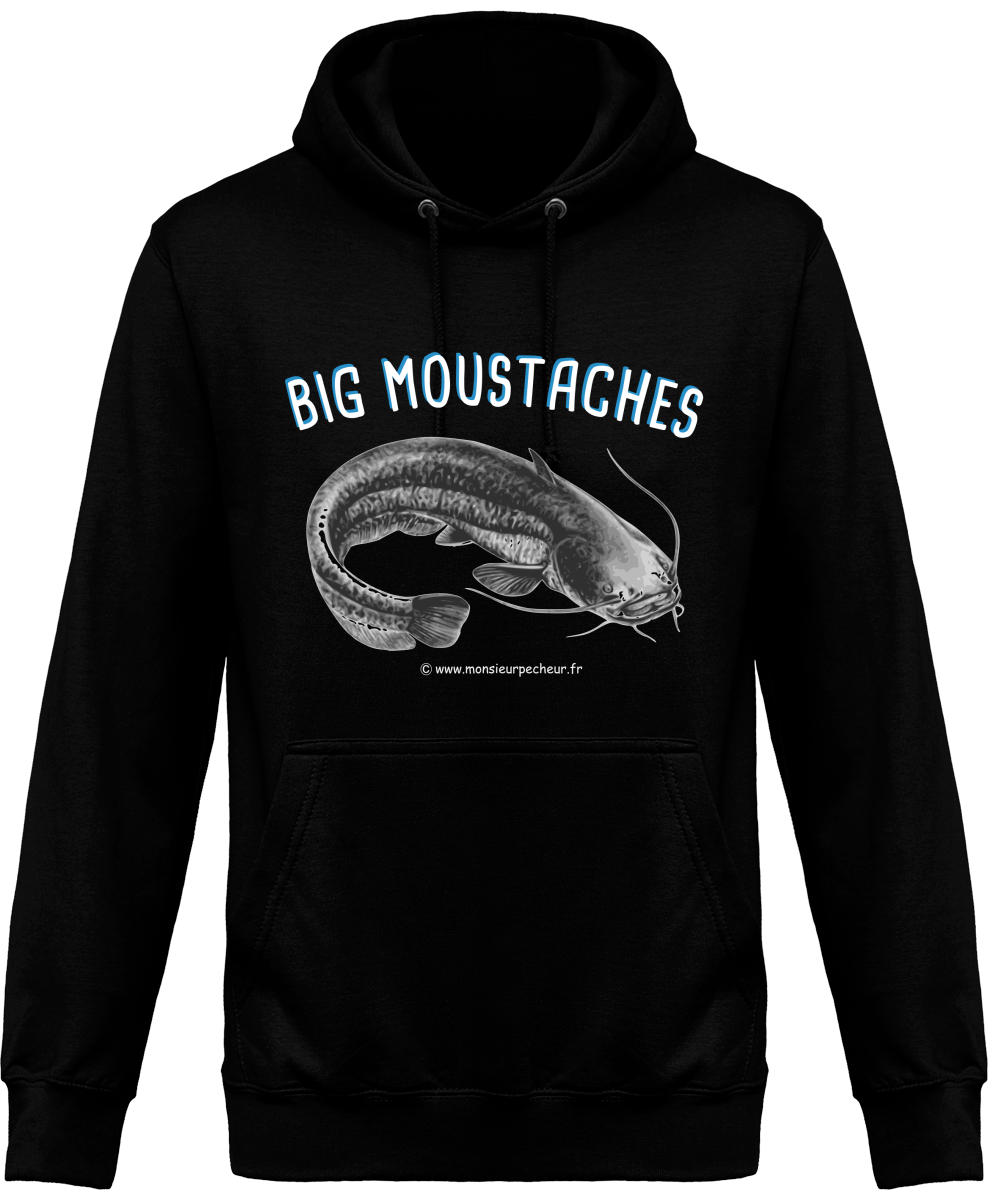 Sweat Capuche Big Moustaches