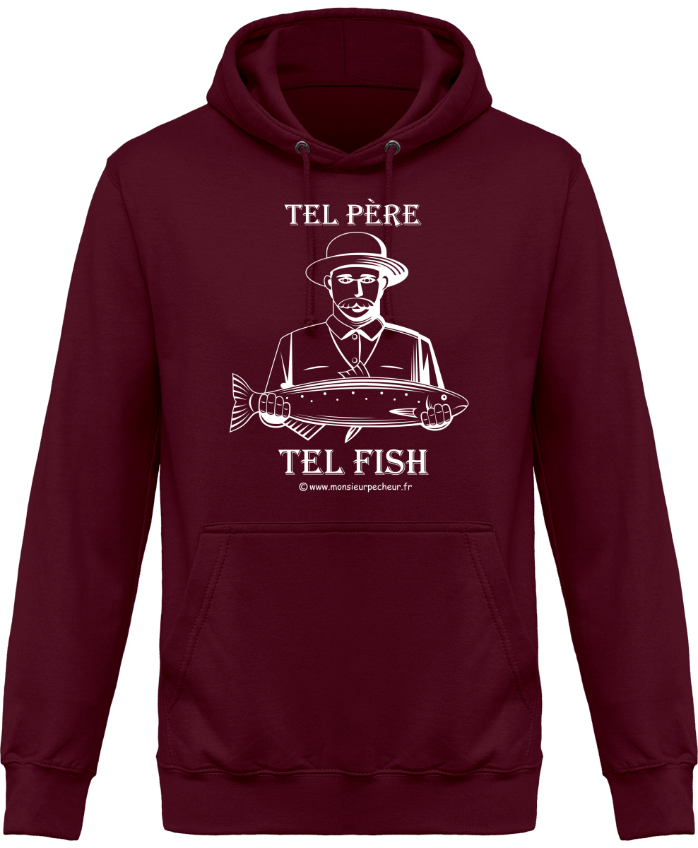 Sweat Capuche Tel père tel fish