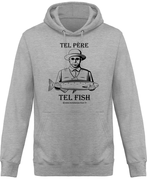 Sweat Capuche Tel père tel fish