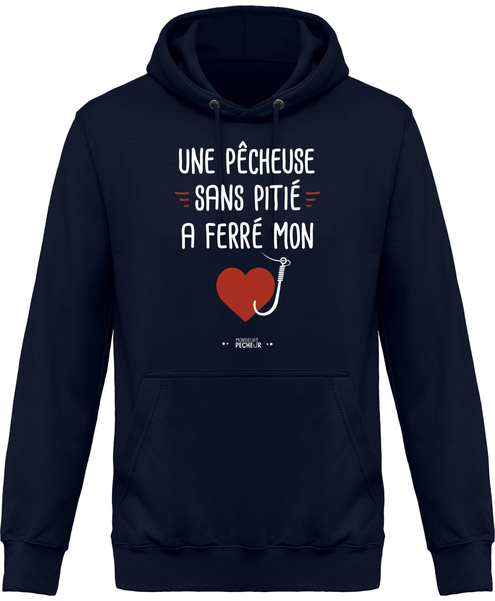 Sweat Une pêcheuse a ferré mon coeur