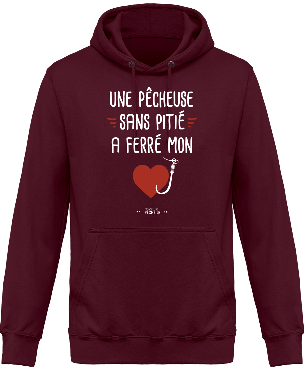 Sweat Une pêcheuse a ferré mon coeur