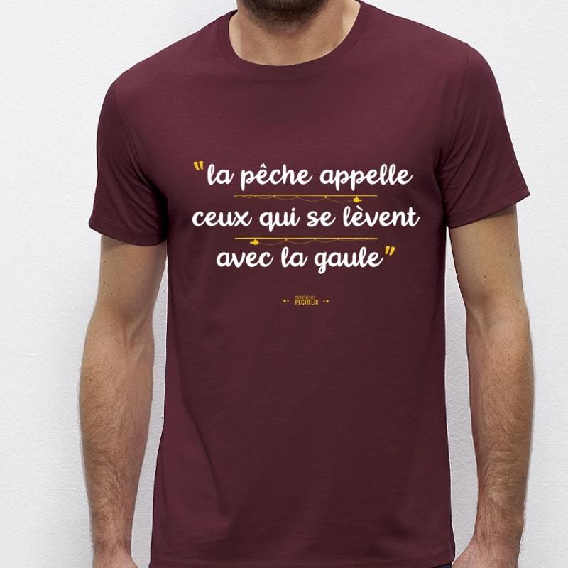 Tshirt pêcheur - Ceux qui se réveillent avec la gaule