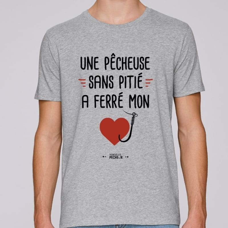 Tshirt pêcheur - Une pêcheuse sans pitié