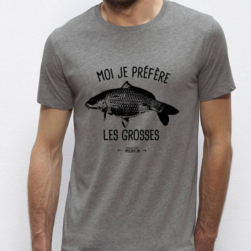Tshirt carpiste - Je préfère les grosses