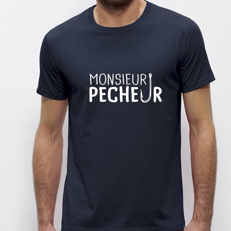 T-shirt pêche - Monsieur Pêcheur
