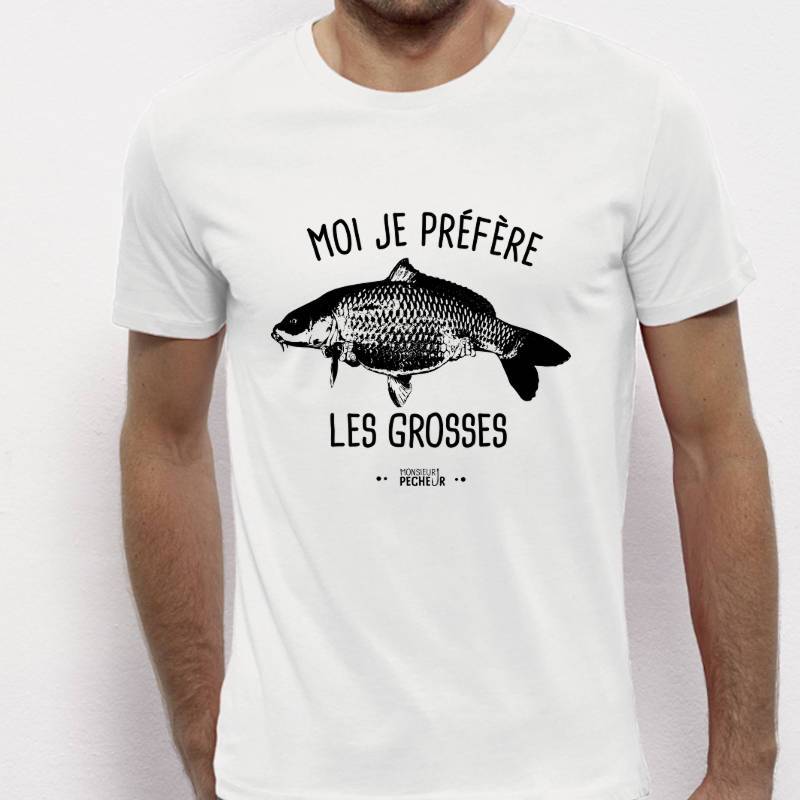 Tshirt carpiste - Je préfère les grosses