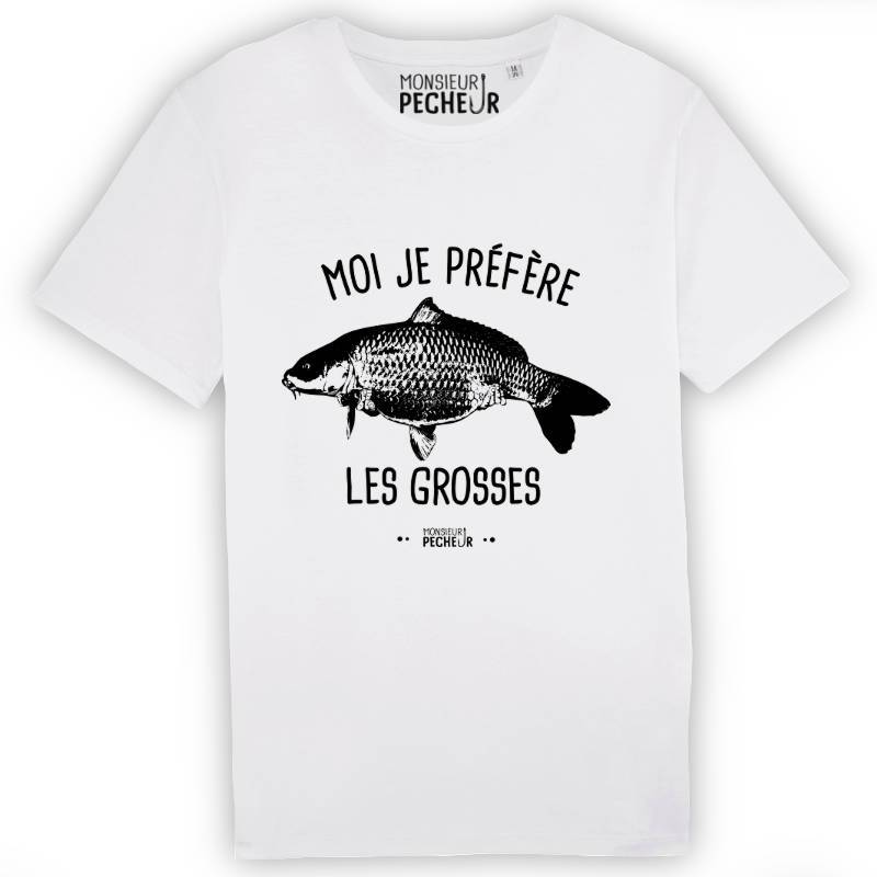 Tshirt carpiste - Je préfère les grosses