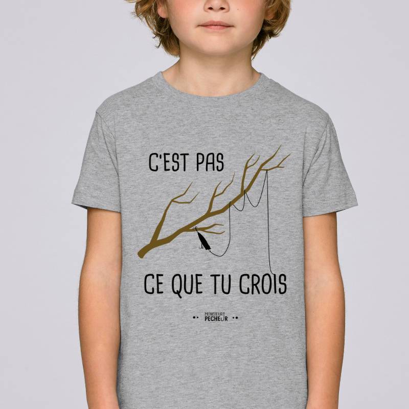 T-shirt enfant C'est pas ce que tu crois