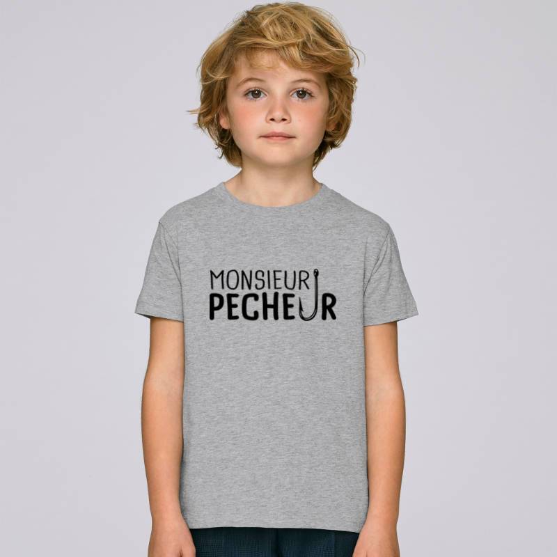 T-shirt enfantMonsieur Pêcheur