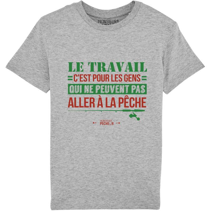 T-shirt enfant Le travail ou la pêche