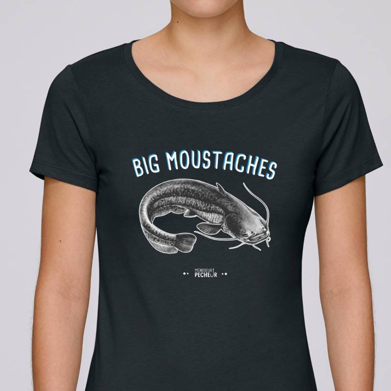 T-shirt Femme Big moustaches