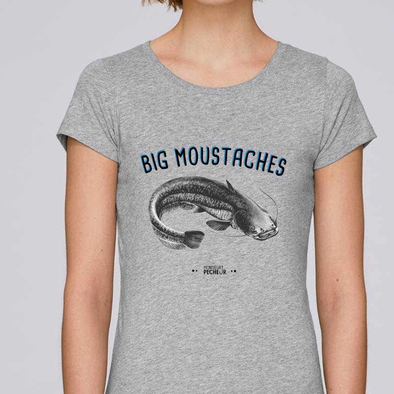 T-shirt Femme Big moustaches