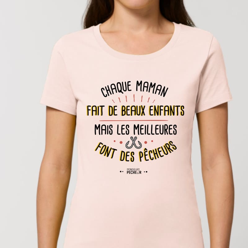 T-shirt Femme Chaque maman fait de beaux enfants