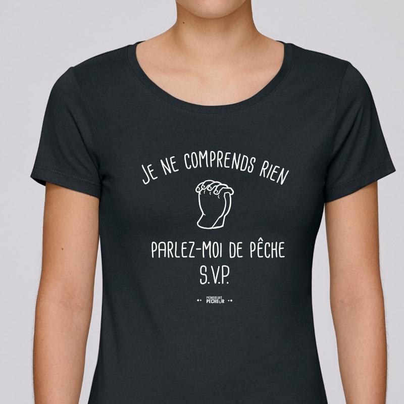 T-Shirt Femme Je ne comprends rien