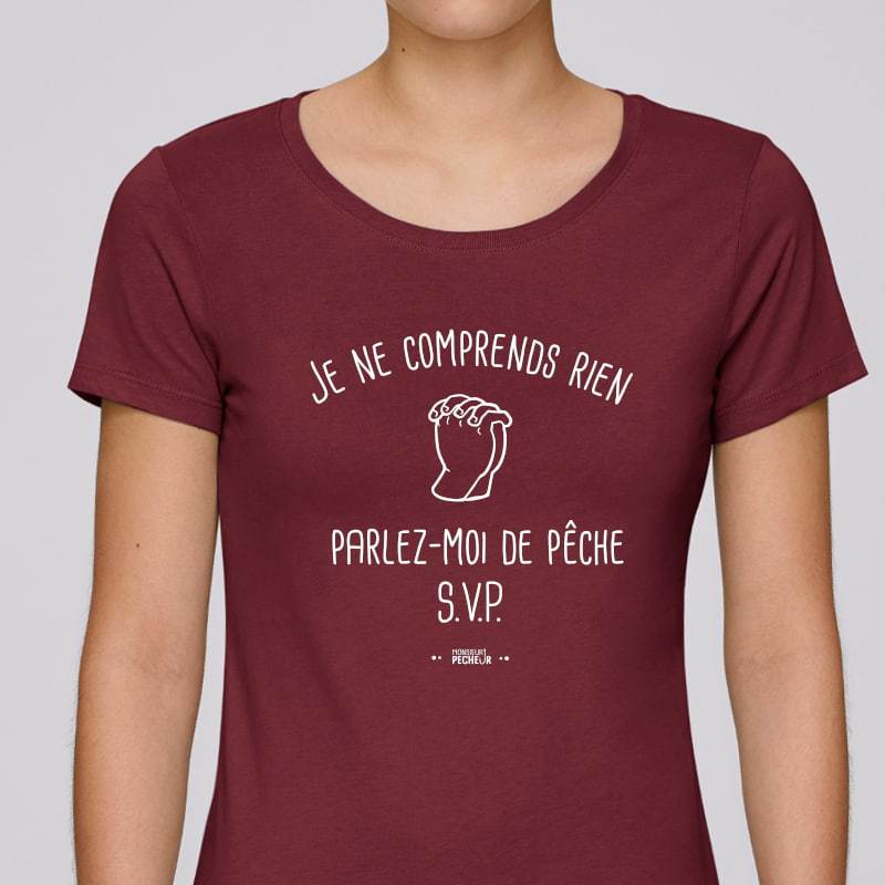 T-Shirt Femme Je ne comprends rien