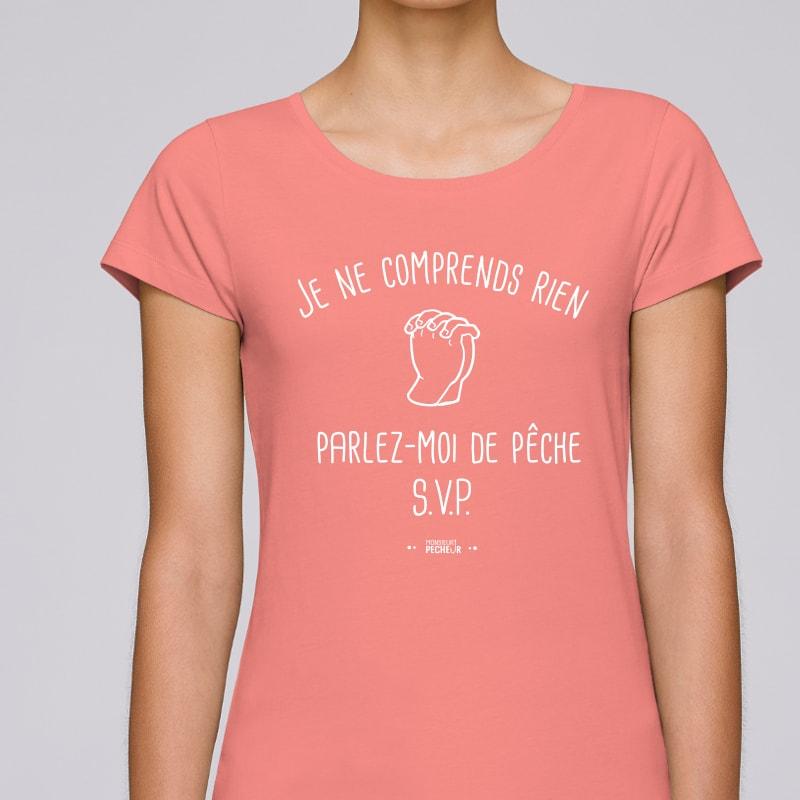 T-Shirt Femme Je ne comprends rien