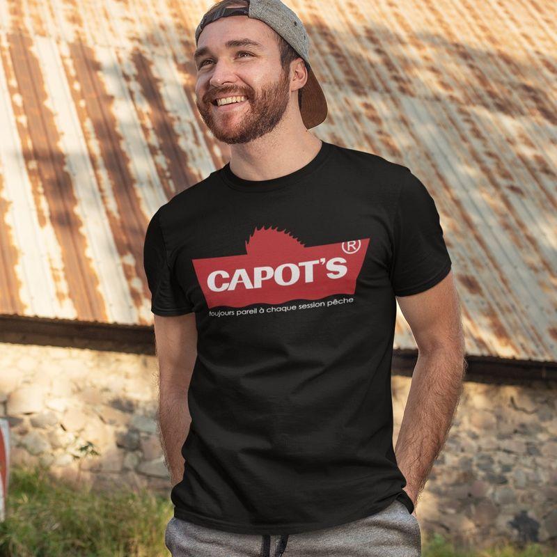 T-shirt humour pêche - Capot's